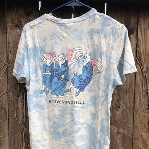 rip n dip heaven and hell t-shirt